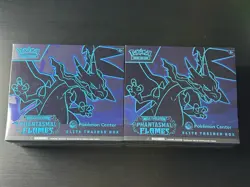 x2 (TWO) Pokemon TCG: Phantasmal Flames Pokemon Center Etbs (Sealed) - Image 1