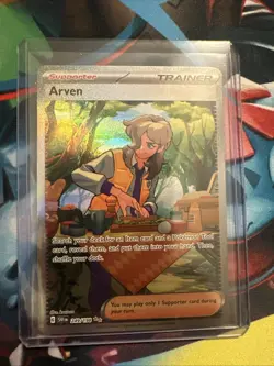 Arven 249/198 Pokemon Scarlet & Violet Base Set - NM - Image 1