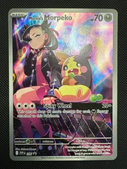 Marnie'S Morpeko Illustration Rare #206 2025 Pokemon Promo - Image 1