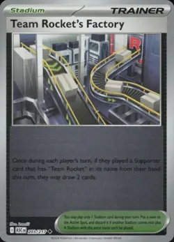Team Rocket’s Factory 203/217 Rev. Holo - Ascended Heroes - Pokemon TCG NM - Image 1