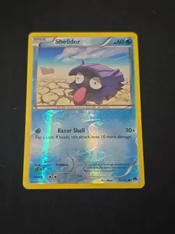 Shellder 22/122 Breakpoint Reverse Holo Rare Pokemon TCG Light Played - Image 1