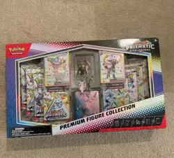 Pokemon Prismatic Evolutions Premium Figure Collection New Sealed - Image 1