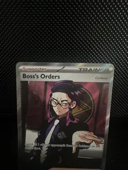 Boss’s Orders 256/217 Ultra Rare Full Art Pokemon TCG Ascended Heroes NM - Image 2