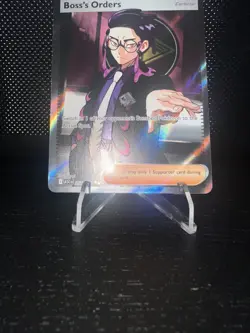 Boss’s Orders 256/217 Ultra Rare Full Art Pokemon TCG Ascended Heroes NM - Image 3
