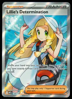 Pokemon Lillie's Determination 169 Ultra Rare Mega Evolution - Image 1