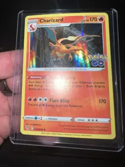 Charizard 010/078 Holo Rare Pokemon Go NM - Image 1