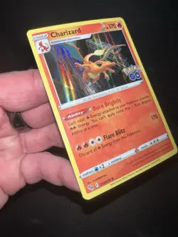 Charizard 010/078 Holo Rare Pokemon Go NM - Image 3
