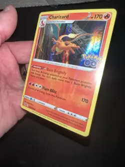 Charizard 010/078 Holo Rare Pokemon Go NM - Image 4