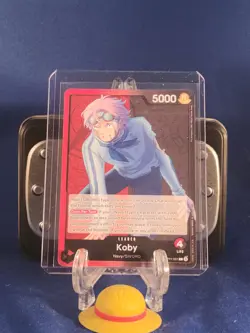 Koby - OP11-001 - Leader - English - Near Mint - One Piece CCG - Image 1