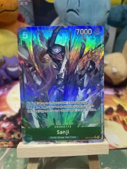 Sanji (Alt Art) OP13-027 R Carrying on His Will - ONE PIECE Card Game ENGLISH - Image 1