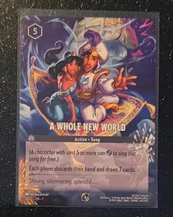 IMPERFECT - Disney Lorcana, A Whole New World Infinity Promo Card, 10/C1 EN 1 - Image 1