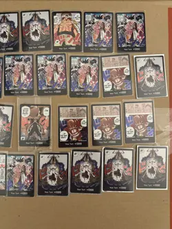 One Piece Don!! Foil Lot 29 cards. 1 sealed! - Image 3