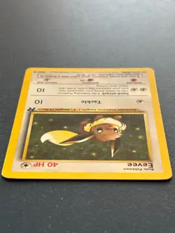 Eevee 55/82 Team Rocket 2000 Regular Common LP-NM Vintage Pokemon Card - Image 3