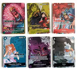 One Piece - Tournament Kit - 6 Card Winner's Bundle - Image 1
