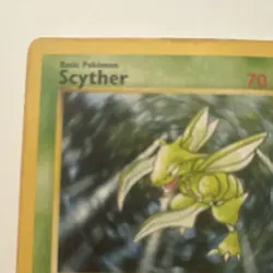 Wizards Pokemon TCG Scyther Jungle No.26/64 Rare Basic HP70 1999 Vintage Card - Image 5