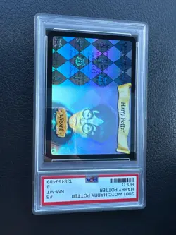 2001 Harry Potter Base #8 WOTC HOLO Portrait "Rookie" TCG Rare PSA 8. 1st Card🪙 - Image 1