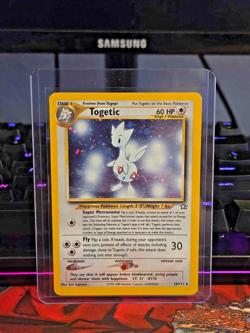 Vintage 2002 Pokemon e-Card Togetic #16/111 Holo Rare - Excellent Condition - Image 1