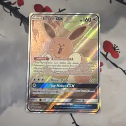 Pokemon Eevee GX SM233 Promo Holo Card 160 HP Pokemon TCG Card Stock - Image 1
