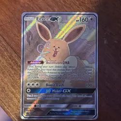 Pokemon Eevee GX SM233 Promo Holo Card 160 HP Pokemon TCG Card Stock - Image 3