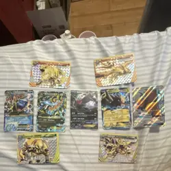 Pokemon TCG 69/106 MCharizard EX, MBlastoise EX, Darkrai EX Holo Card Lot - Image 1