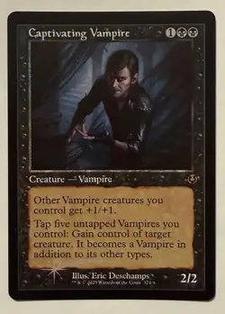 Captivating Vampire Retro Foil - Innistrad Remastered MTG Magic the Gathering - Image 1