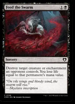 2023 MTG Feed the Swarm Commander Masters Common #159 - Image 1