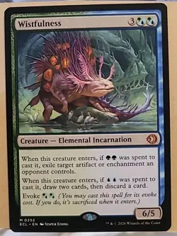 MTG Lorwyn Eclipsed Wistfulness Mythic #M0252 - Image 1