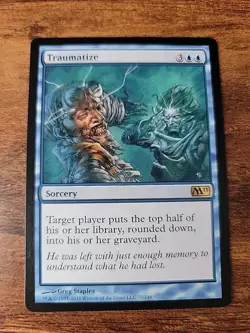 2x Traumatize #77 (NM) Magic 2011 M11 Magic MTG - Image 2