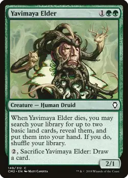 1x Yavimaya Elder NM Eng MTG - Commander Anthology 2 - Image 1