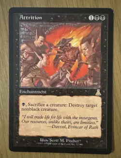 MTG Attrition Urza's Destiny Regular NM - Image 1