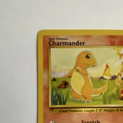 Pokemon Charmander 50 HP Common 46/102 Base Set 1999 Wizards English TCG Card - Image 2
