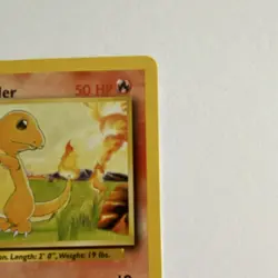 Pokemon Charmander 50 HP Common 46/102 Base Set 1999 Wizards English TCG Card - Image 3