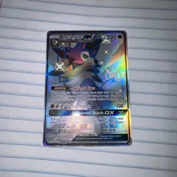 Pokemon Lycanroc GX SV67/SV94 Hidden Fates Shiny Vault Holo Rare Card - NM - Image 2