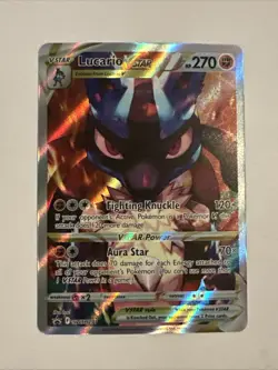 Pokemon TCG Lucario Vstar SWSH291 Black Star Promo NM - Image 1