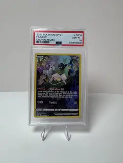 Pokemon Crown Zenith Galarian Gallery Mew GG10/GG70 PSA - Image 1