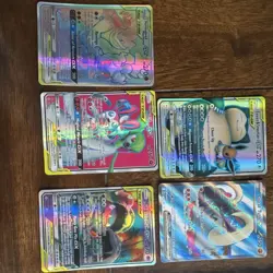 Pokemon GX Tag Team Holo Lot - 5 Cards Eevee Snorlax Muk Machamp Sylveon - Image 2