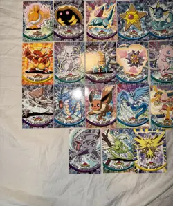 NM/GOOD Pokemon 1999 Topps TV Animation Edition Card Lot Of 21 - Image 2
