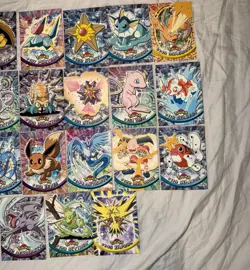 NM/GOOD Pokemon 1999 Topps TV Animation Edition Card Lot Of 21 - Image 3