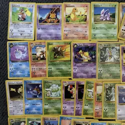 Collection Bulk E-Reader Base Gym Pokemon Cards Vintage Lot HP-DMG - Image 2