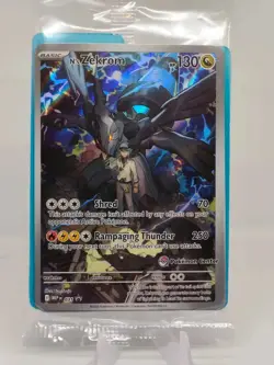 N's Zekrom 031 Ascended Heroes ETB Promo Pokemon Center Stamp SEALED - Image 1