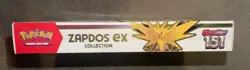 🌟NEAR MINT Pokemon TCG Scarlet & Violet 151 Zapdos EX Collection Box NEW SEALED - Image 5