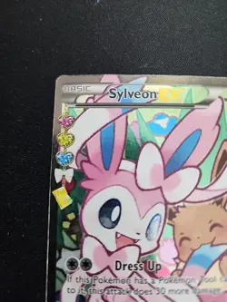 Sylveon EX RC32/RC32 Holo Rare Ultra Generations 2016 Pokemon TCG Hp - Image 2