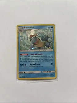 Pokemon TCG Blastoise 25/181 Holo Ungraded Lightly Played - Image 1