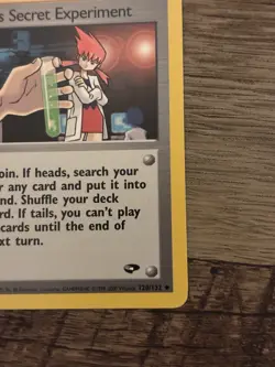 Pokemon TCG Rocket's Secret Experiment Gym Challenge 120/132 Uncommon Trainer R… - Image 2