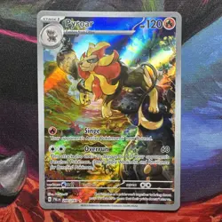 Pokemon TCG Pyroar Paldea Evolved Illustration Rare 200/193 - Image 1