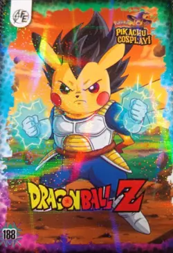 Dragon Ball Z (Pikachu) #188 - Galaxy Holo - Electric Pikachu Cosplay - Pokemon - Image 1
