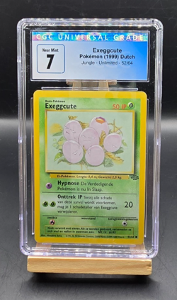 Pokemon Exeggcute 1999 Jungle 52/64 CGC 7 - Image 1
