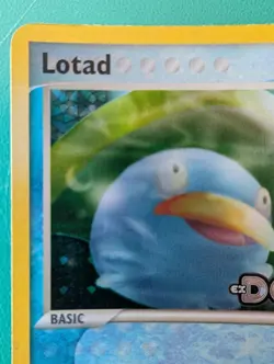 2005 Pokemon EX Deoxys Lotad #35/107 Holo MP/HP - Image 2