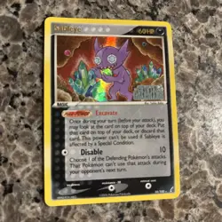 Pokemon Sableye 10/100 Crystal Guardians Reverse Holo Rare 60 HP - Image 1