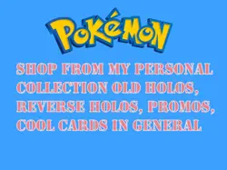 pokemon shop from SANTYCARD's(my) personal collection old holos, promo ENG - Image 1